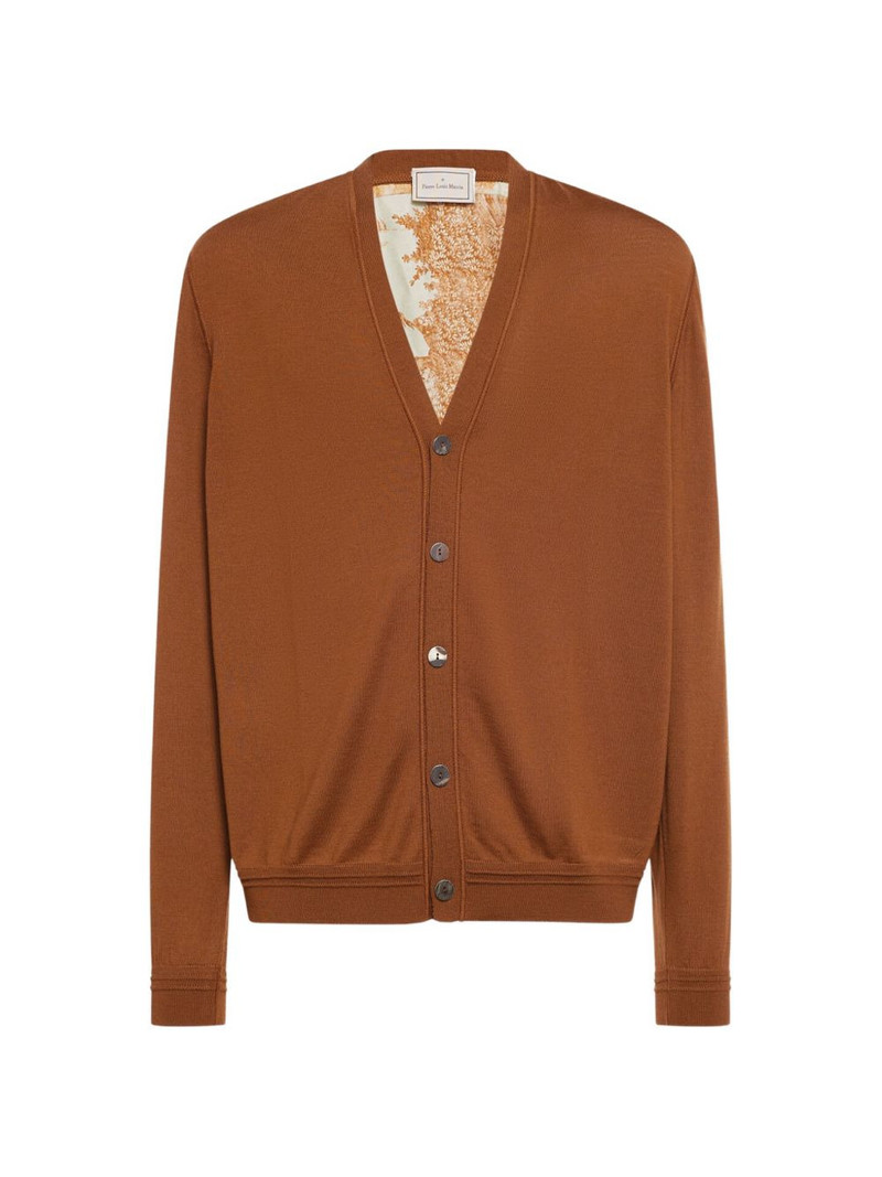 V-neck cardigan 1