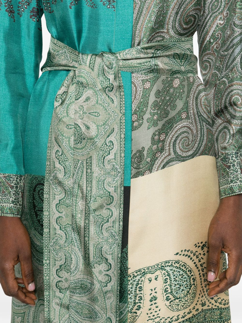 paisley-pattern maxi dress 5