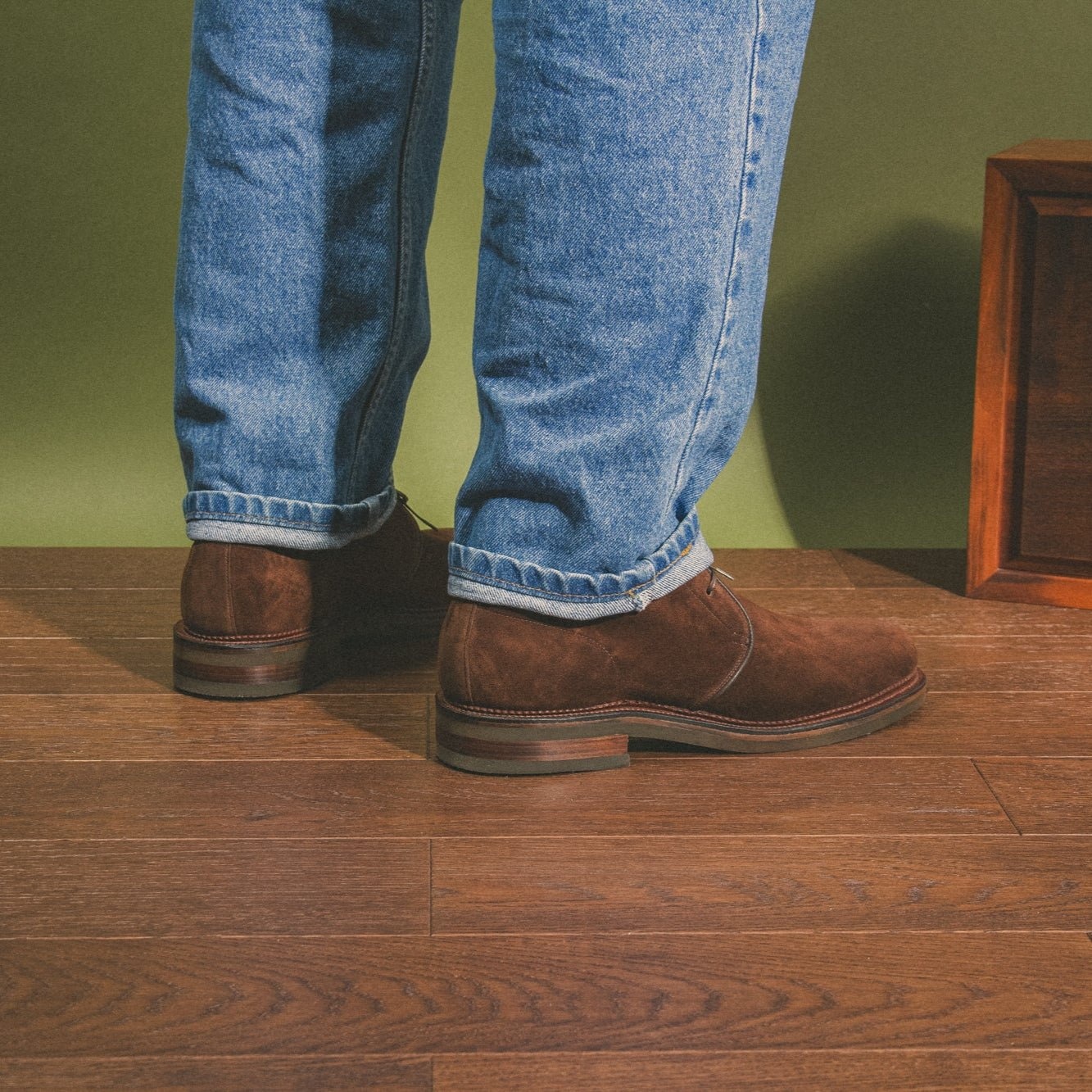 Uplands - Sepia Janus Calf Suede - 7