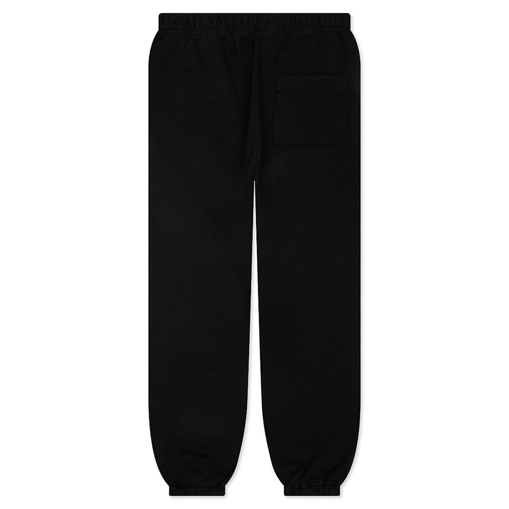 RIBBON SAINT SWEATPANTS - BLACK - 2