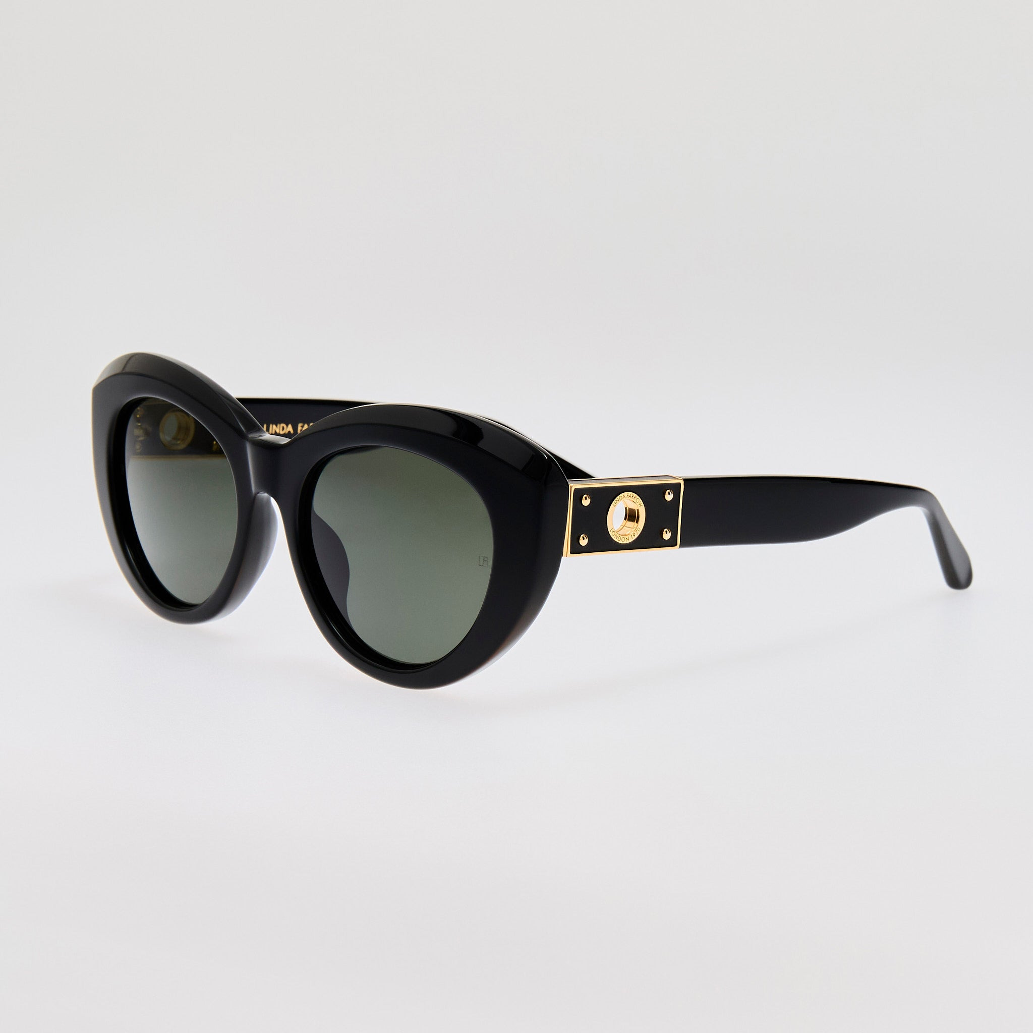 Anna Sunglasses in Black - 3