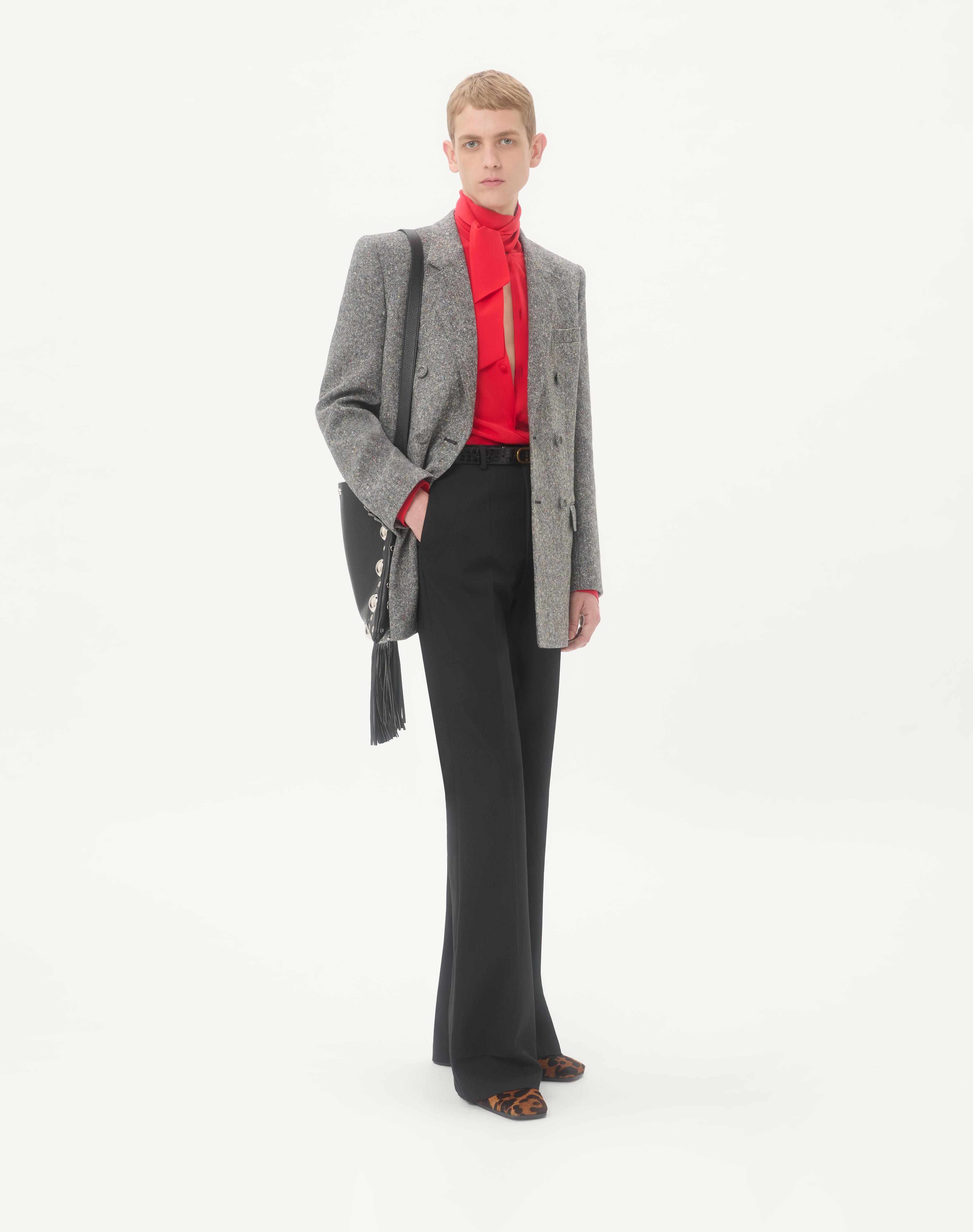 VALENTINO NYLON GABARDINE PANTS - 2