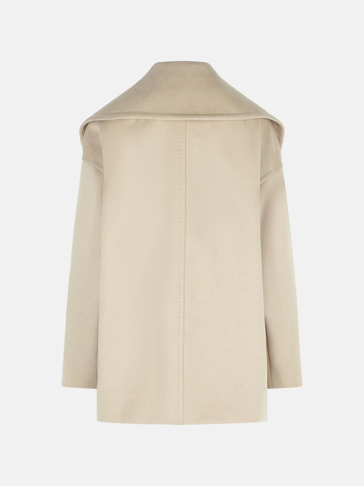 'MARIO' BEIGE CASHMERE JACKET - 3