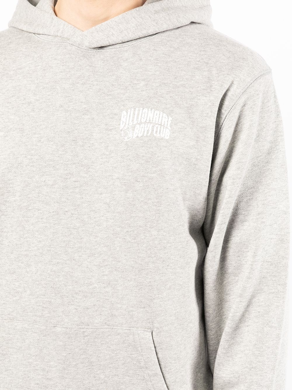 logo-print pullover hoodie - 5