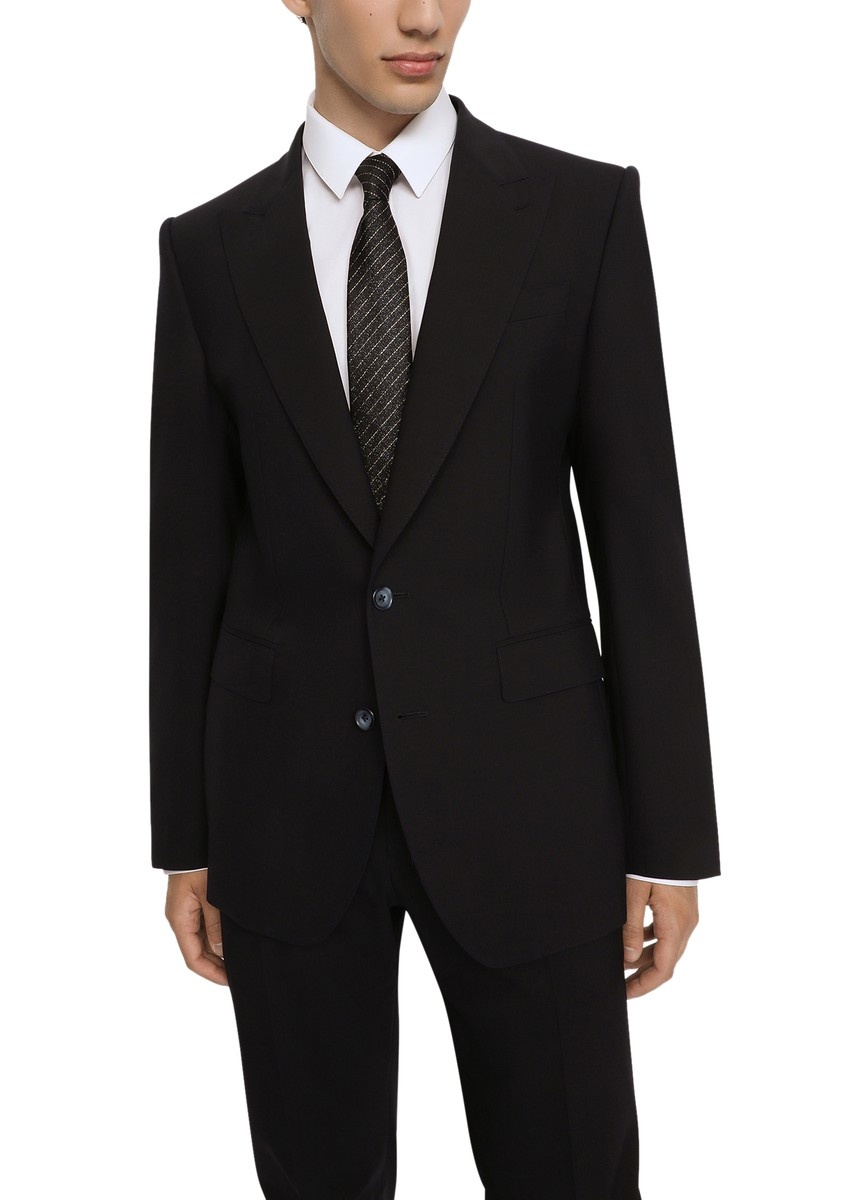 Stretch wool Martini-fit suit - 2