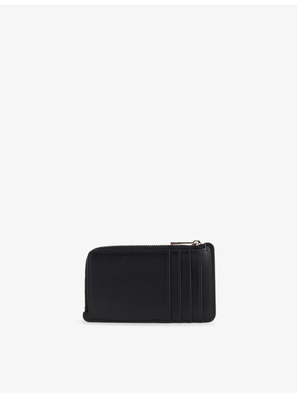 Debossed-branding leather cardholder - 3