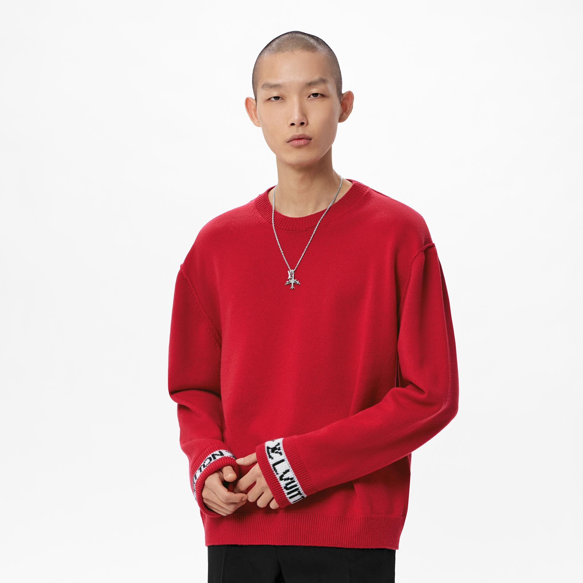 LV Cuffs Cashmere Crewneck - 3