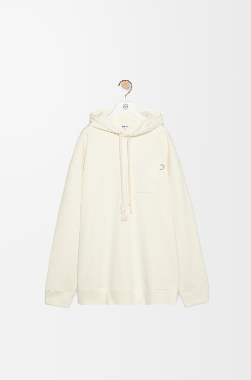 Relaxed fit hoodie in cotton 1