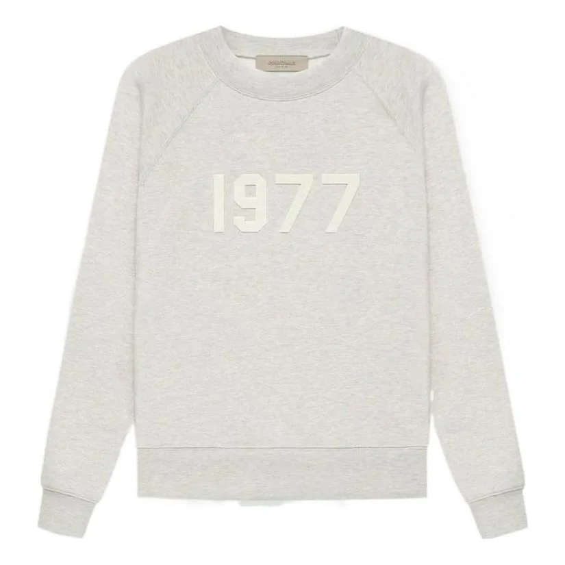 Fear of God Essentials SS22 Crewneck light oatmeal FOG-SS22-036 - 1