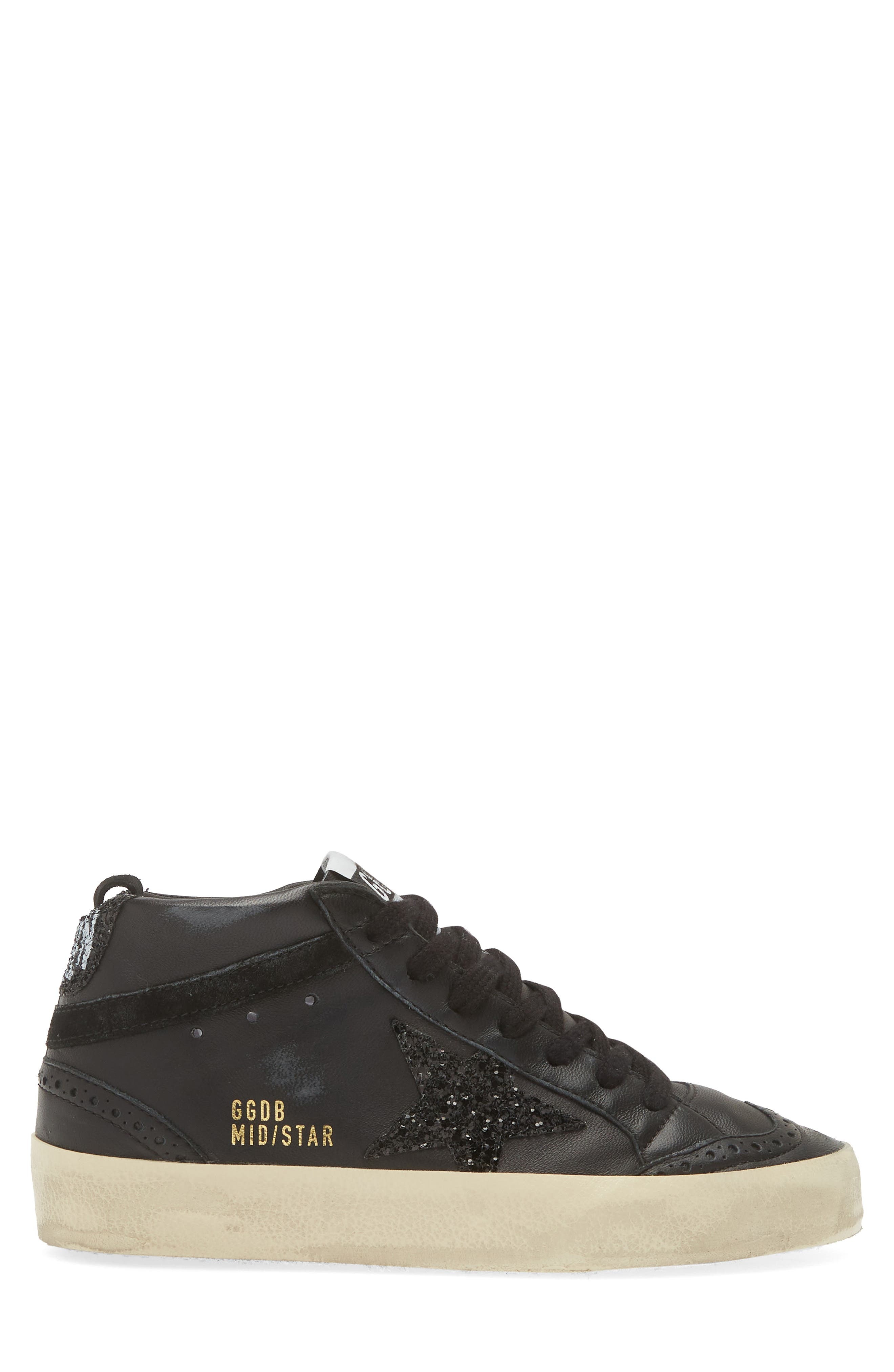 Golden Goose Midstar Sneaker in Black at Nordstrom - 3