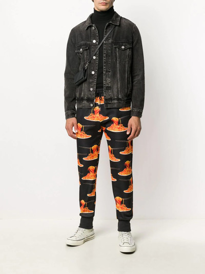 Paul Smith spaghetti print joggers outlook