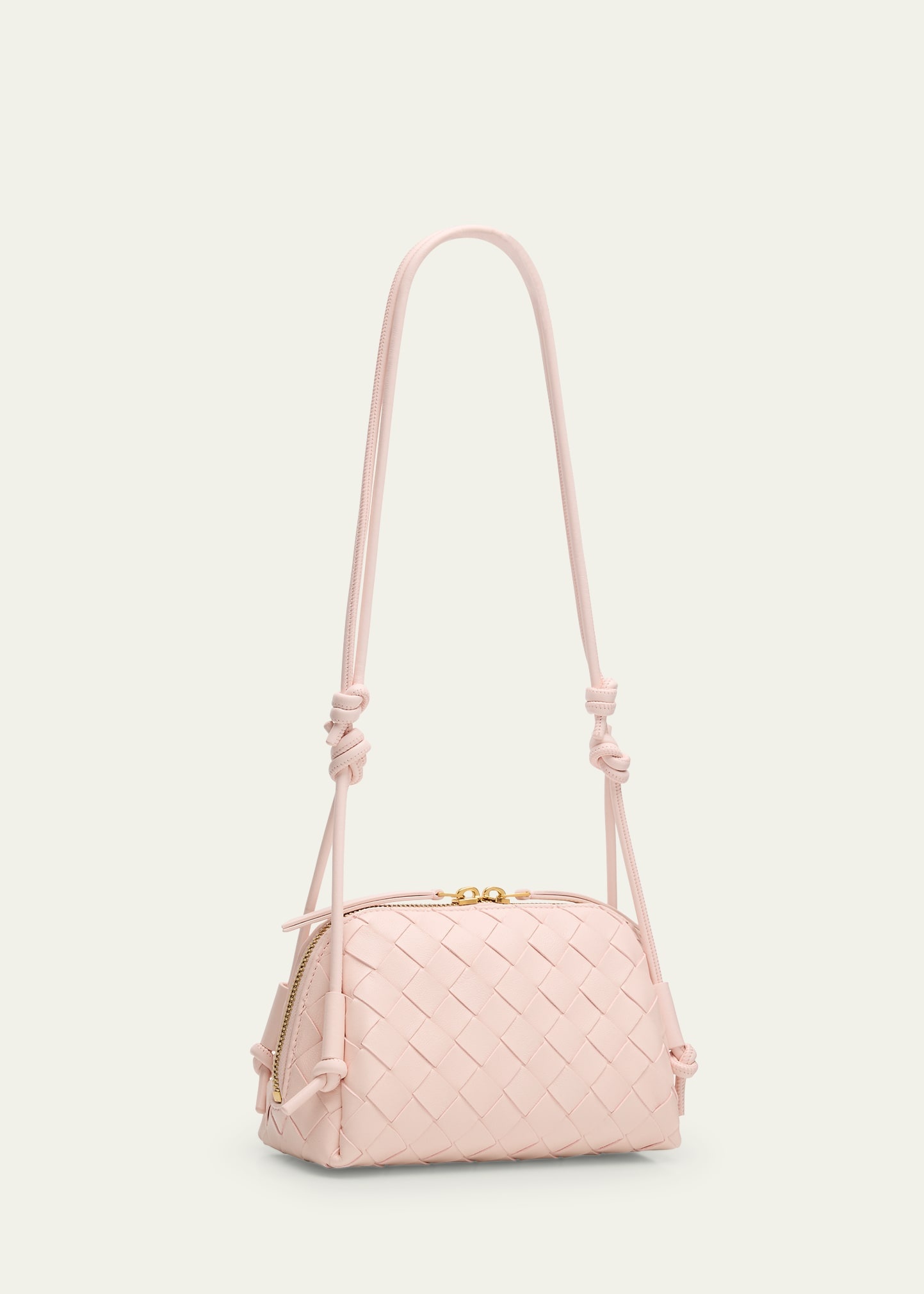 Zip Leather Pouch Shoulder Bag - 3