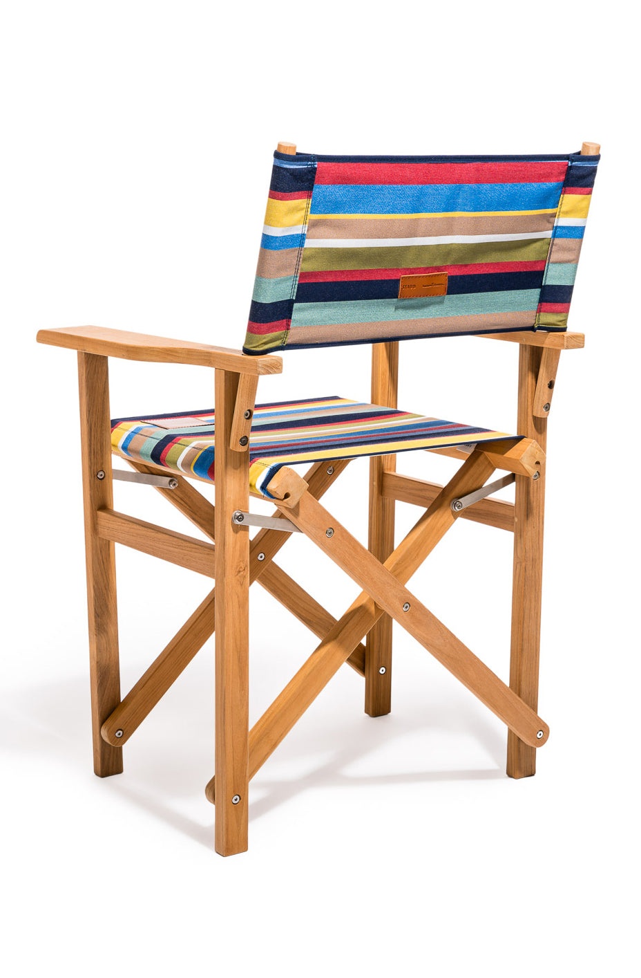 STAUD DIRECTORS CHAIR TABLE HEIGHT MARKET STRIPE - 3