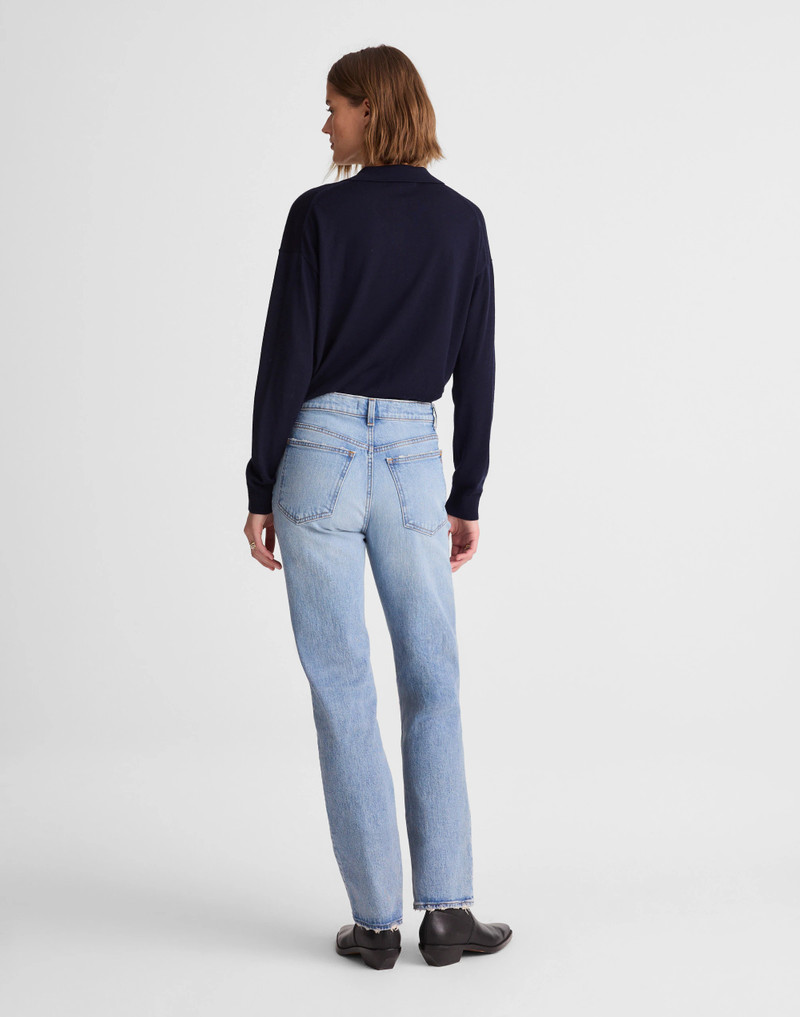 Madewell The Longline Straight Jean outlook