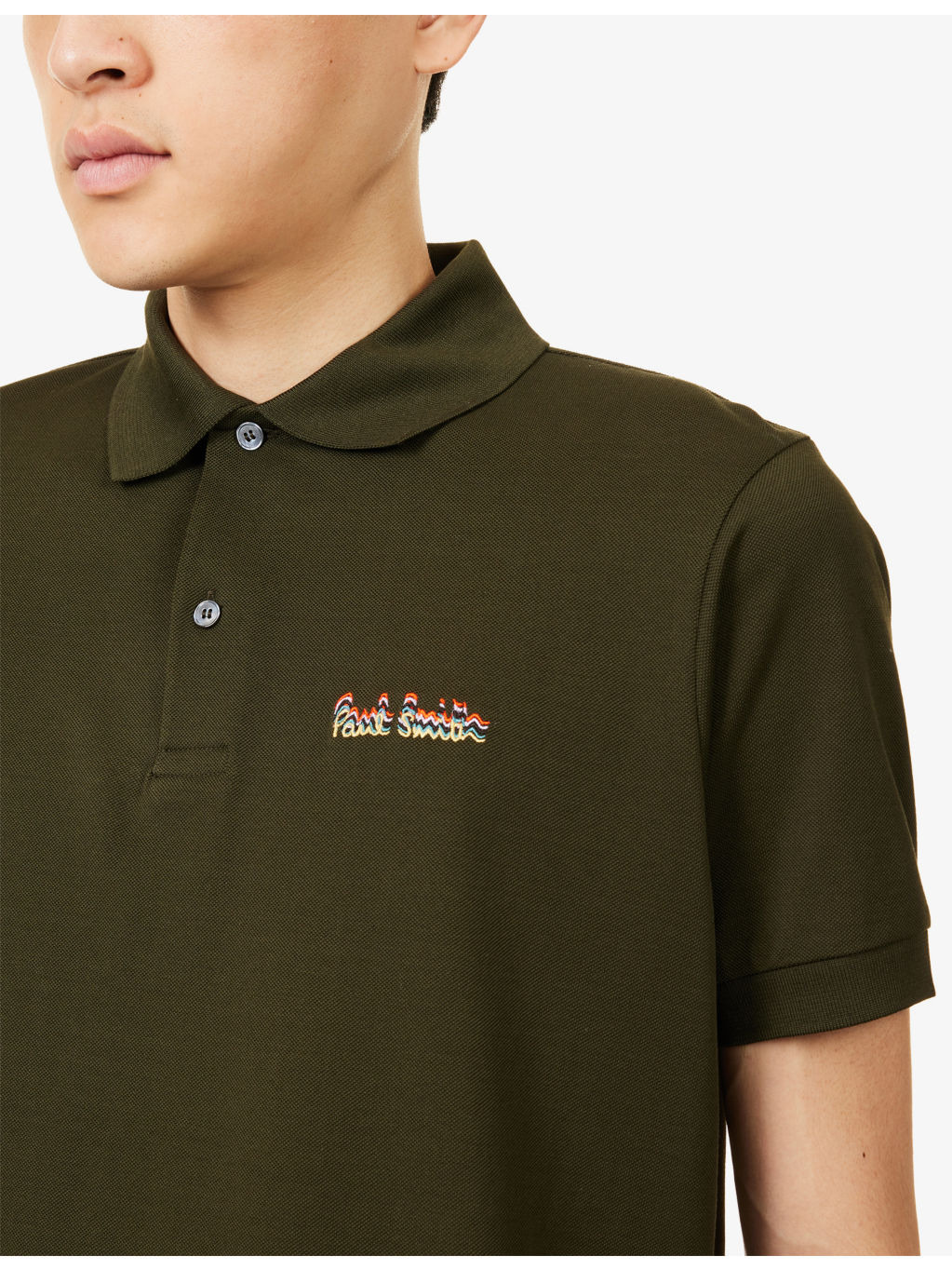 Logo-Embroidered Cotton-Pique Polo Shirt - 5
