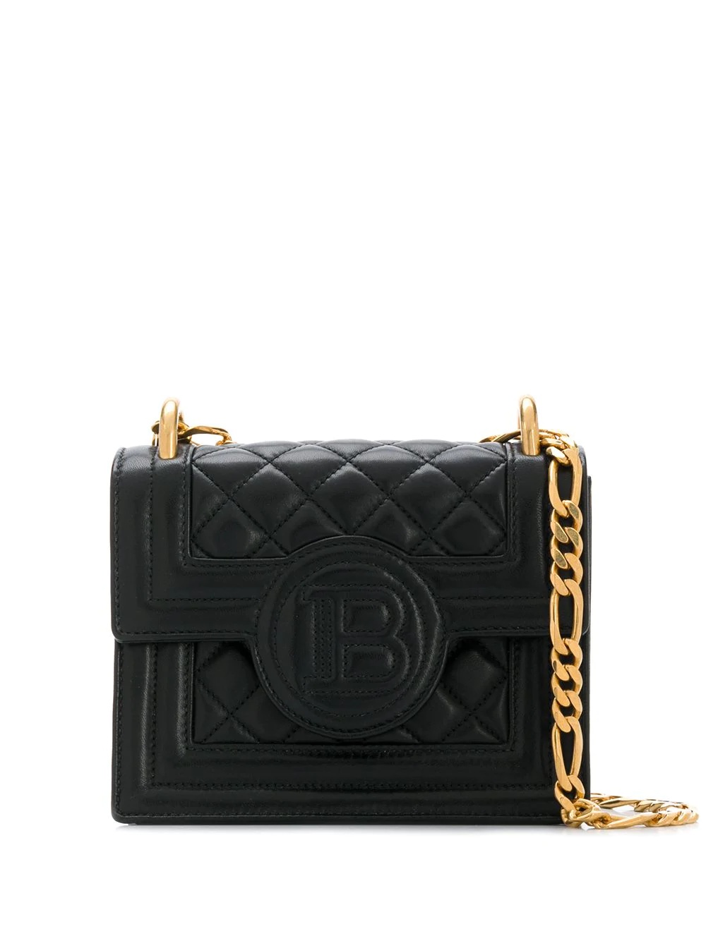 quilted chain strap shoulder bag - 1