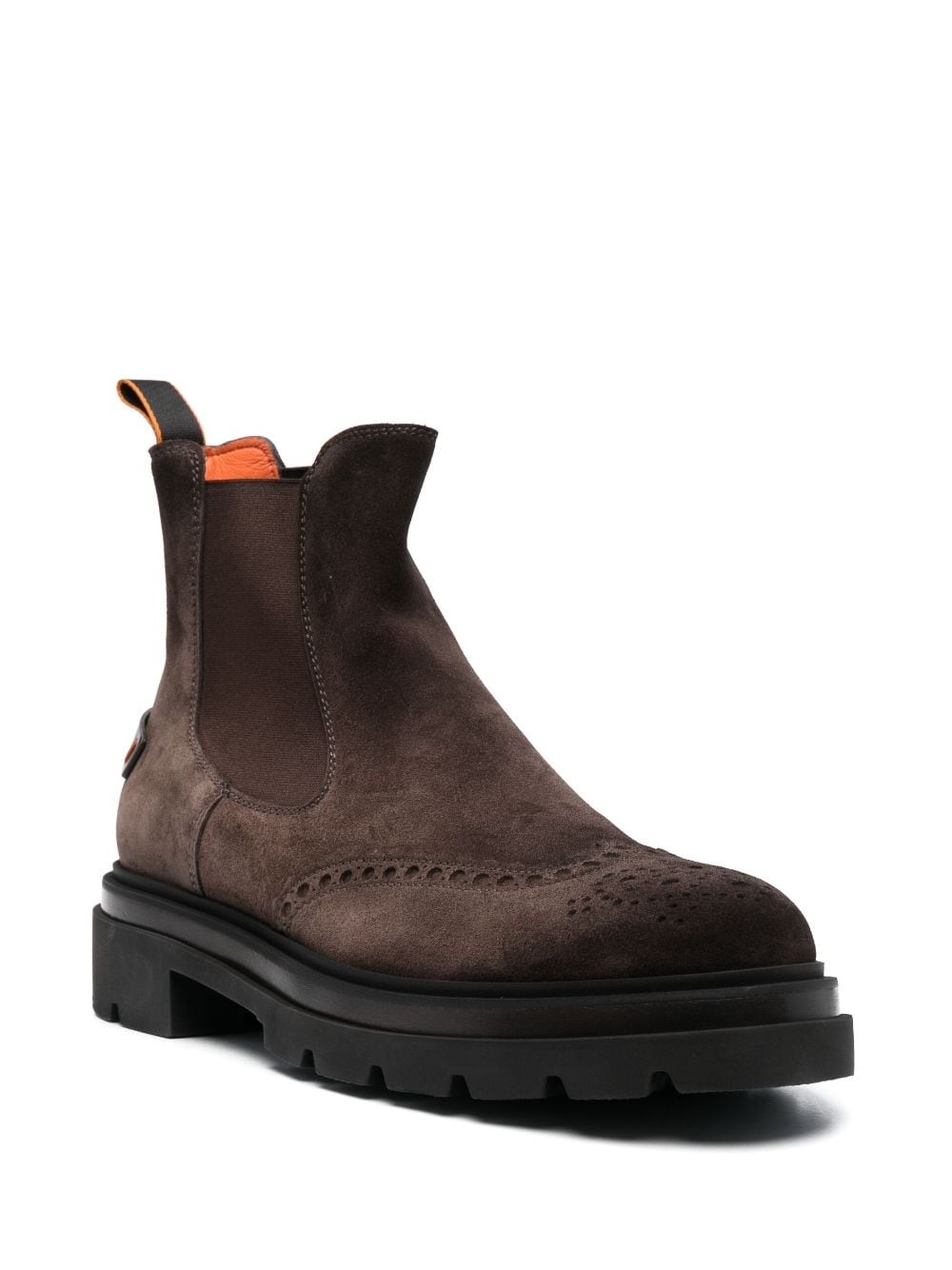 brogue Chelsea ankle boot - 2
