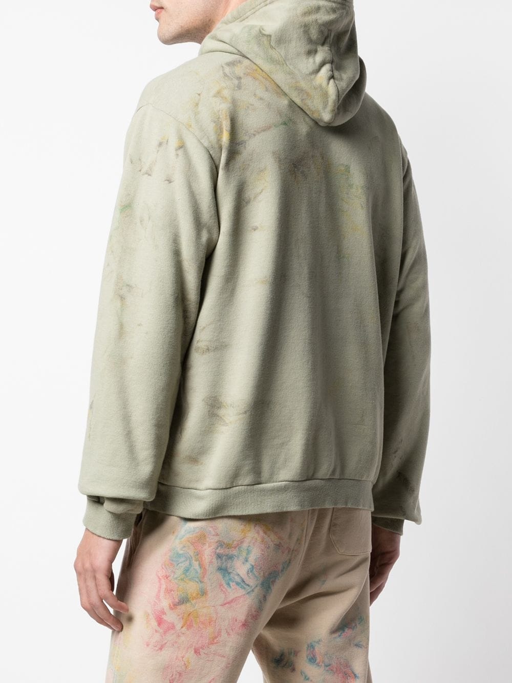 Beach abstract-print hoodie - 4