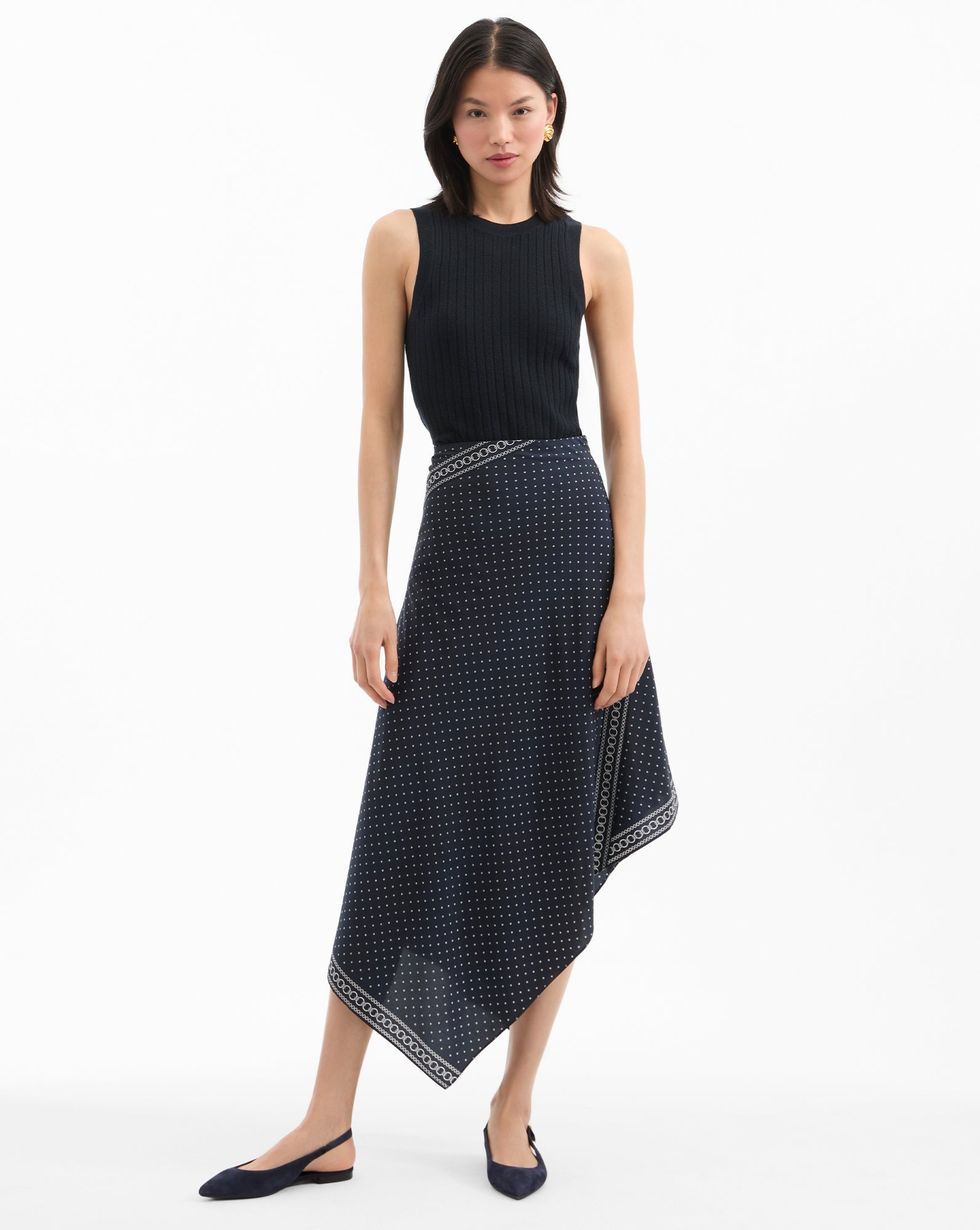 HARTLEY ASYMMETRICAL SKIRT - 4