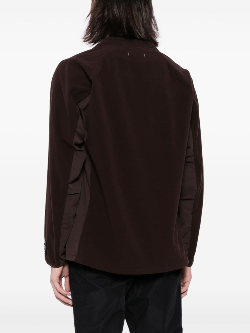 V-neck zip-up jacket - 4