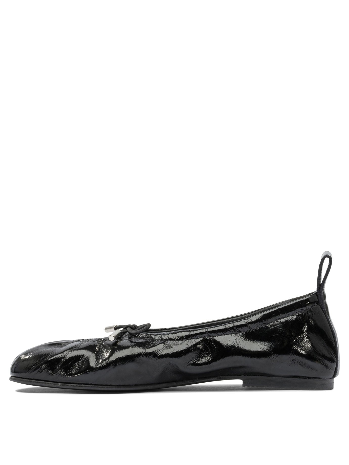 Alohas - Alohas Rosalind Onix Black Leather Ballet Flats - 3