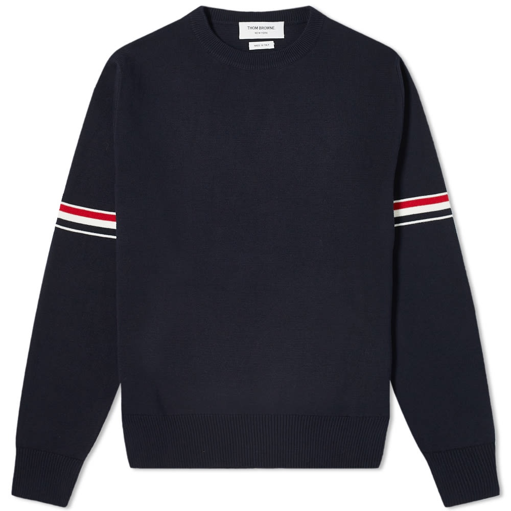 Thom Browne Milano Stitch Crew Knit - 1