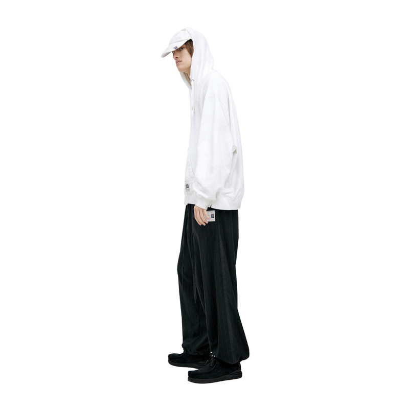 Maison MIHARAYASUHIRO CAP COMBINED HOODIE (WHITE) outlook