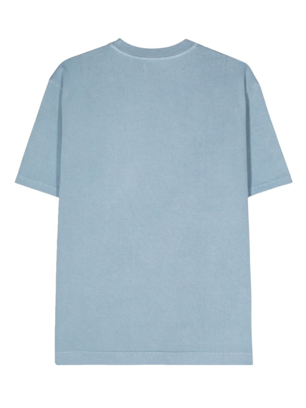 logo-debossed cotton T-shirt - 2