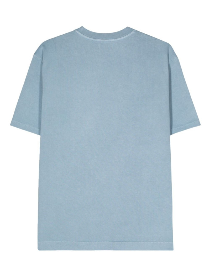 AUTRY logo-debossed cotton T-shirt outlook
