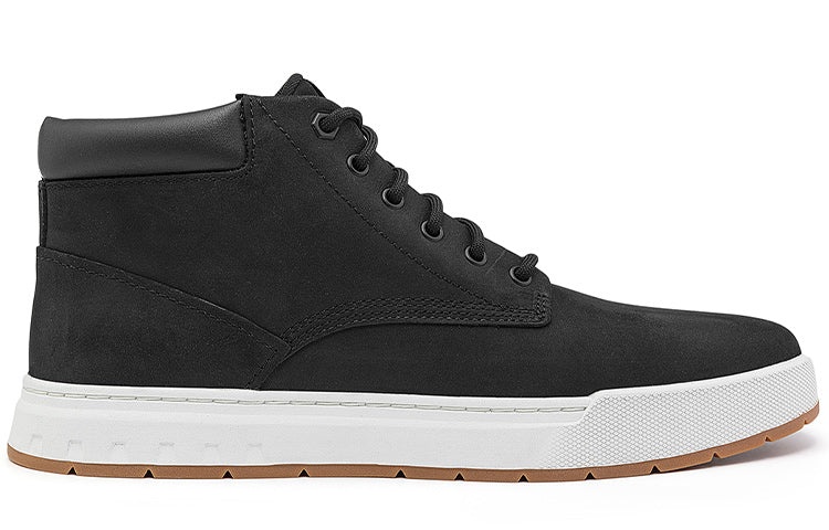 Timberland Maple Grove Wide Fit Leather Chukka Boots 'Black' A5PSGW - 2