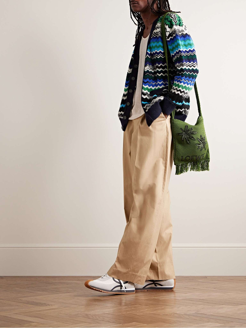 Missoni Striped Crocheted Wool-Blend Cardigan outlook