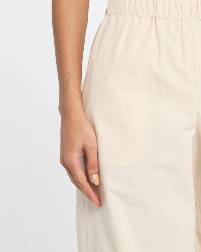 Riverside Wide-Leg Organic Cotton Poplin Pants 5