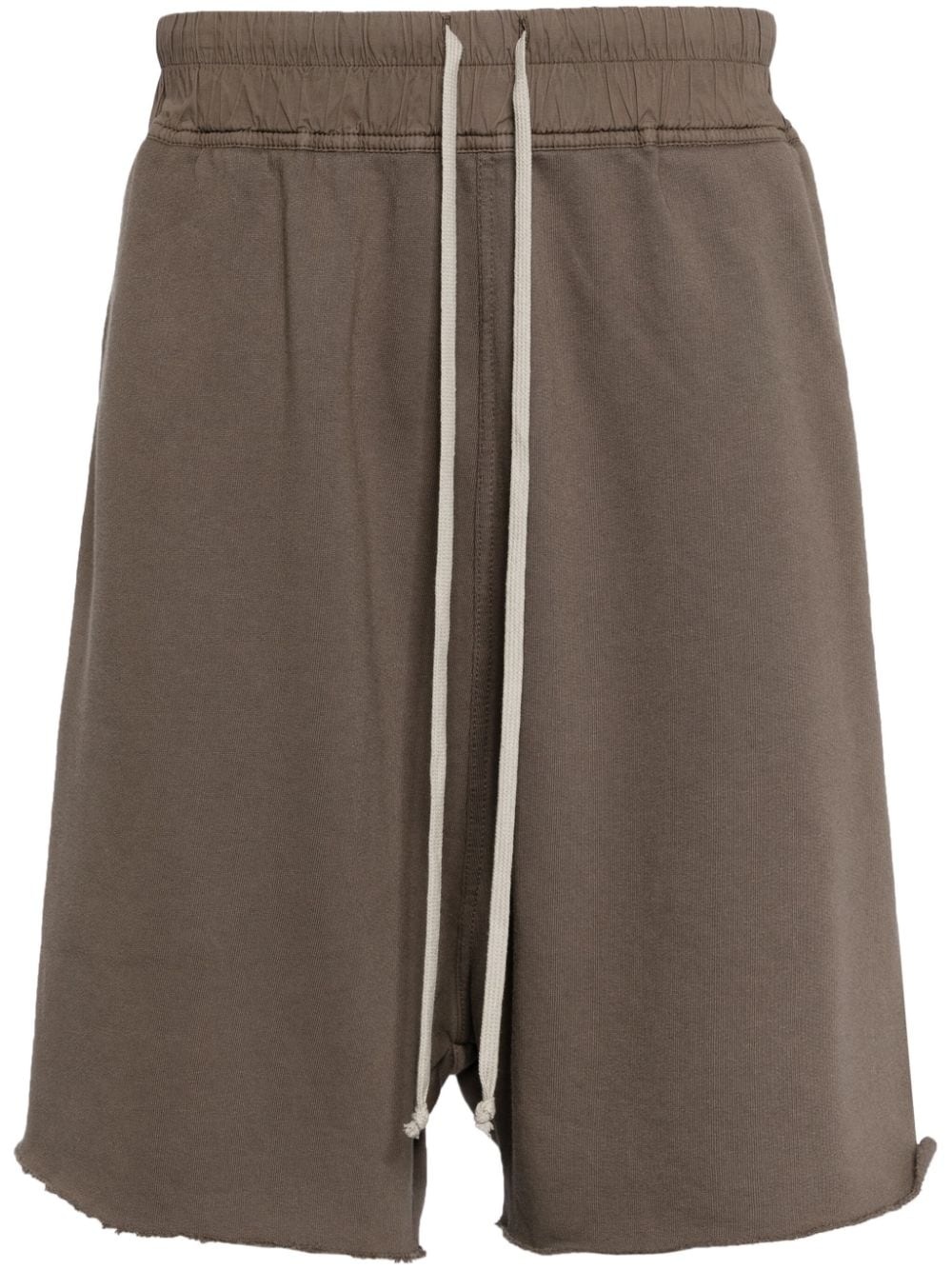 cotton drop-crotch shorts - 1