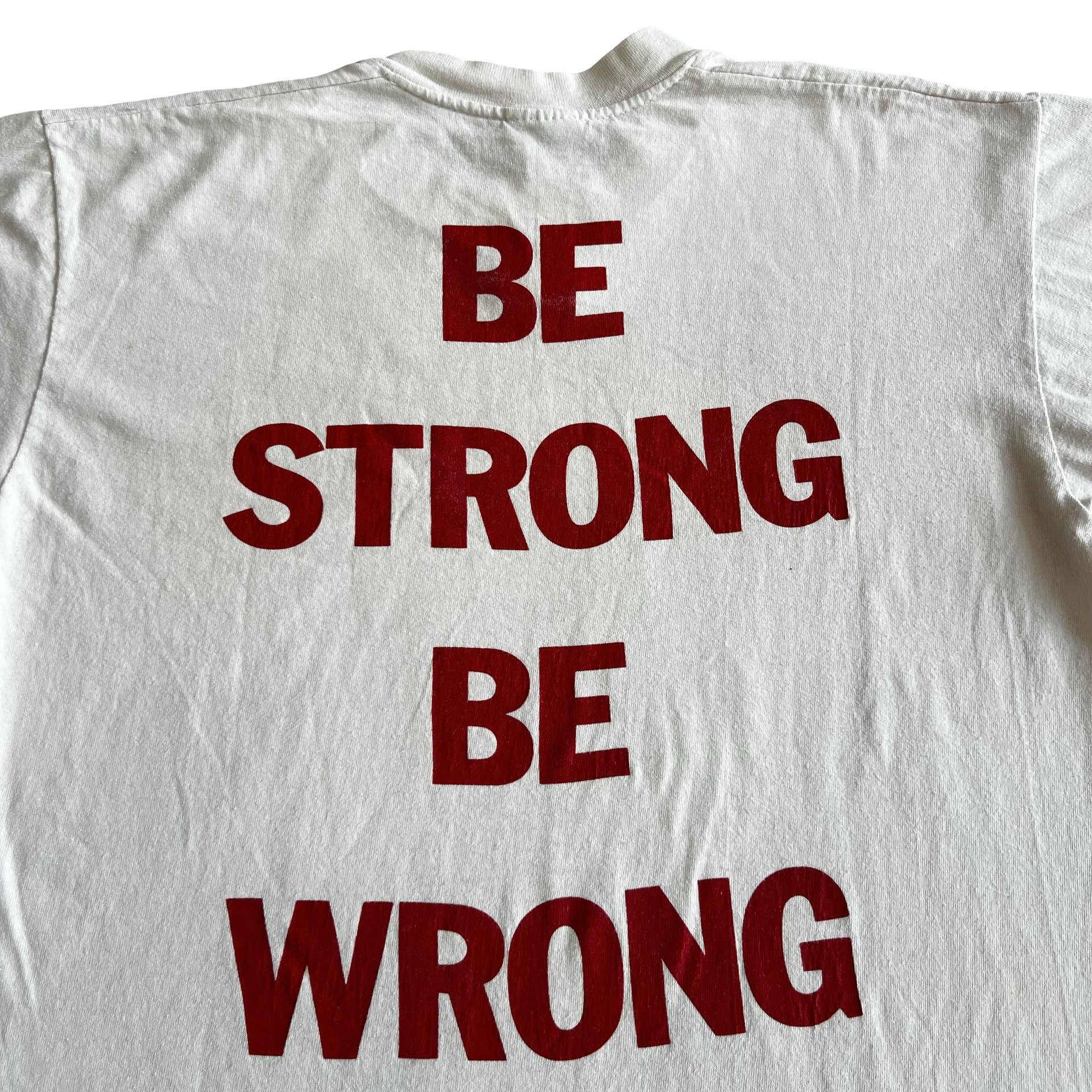 Final Blow - Vintage 80s No Means No "Wrong" T-Shirt SZ L - 7