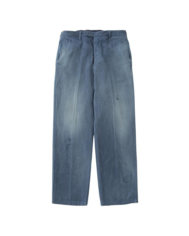 WIDE SLACKS DMGD BLUE 1