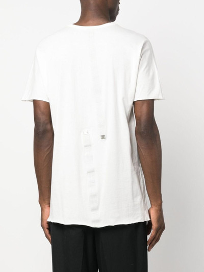 Isaac Sellam logo-patch organic cotton T-shirt outlook