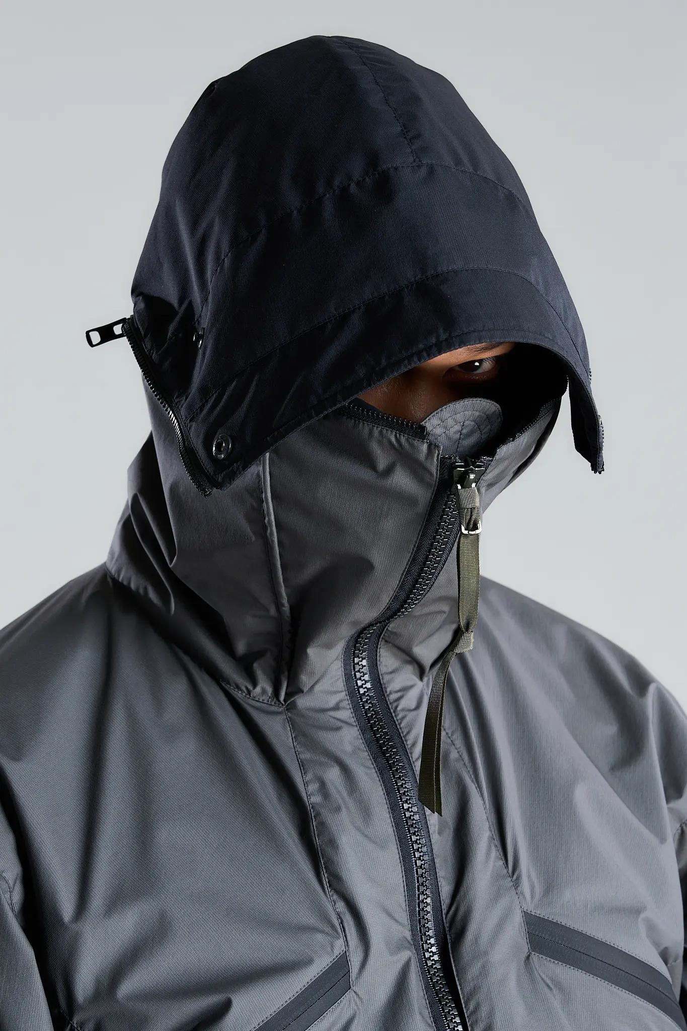 J104U-WS 2L Windstopper® Jacket Gray/Black - 11