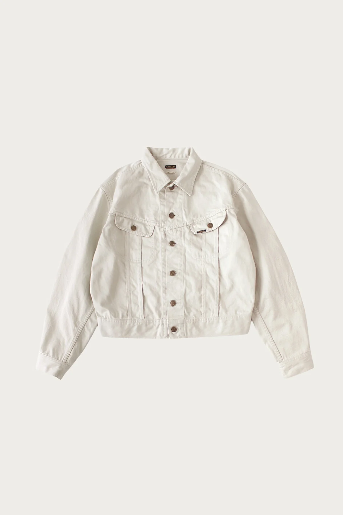Vintage Satin Westerner (Regular) - Ecru - 1