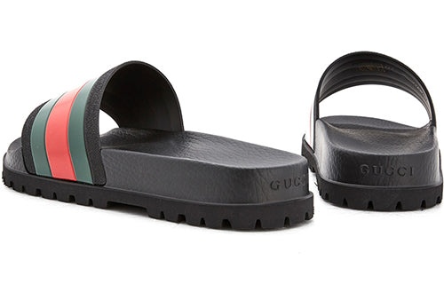 Gucci Web Slide 'Black' 429469-GIB10-1098 - 4