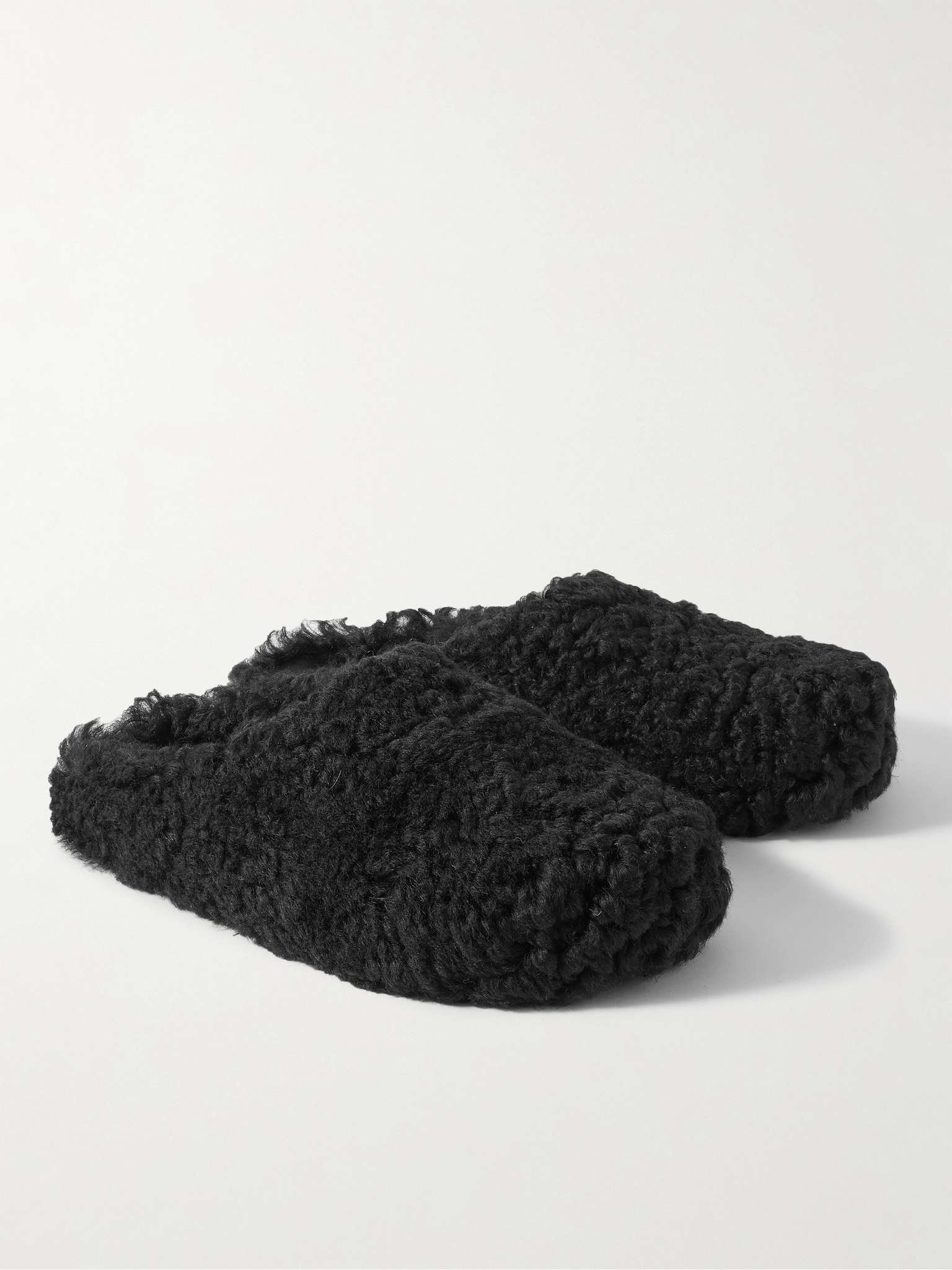 Fussbett Sabot Shearling Mules - 4