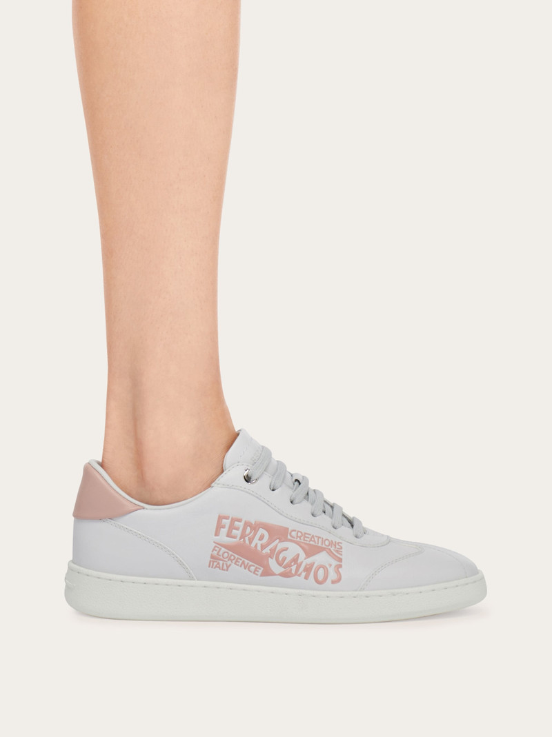 FERRAGAMO Low top sneaker with logo outlook