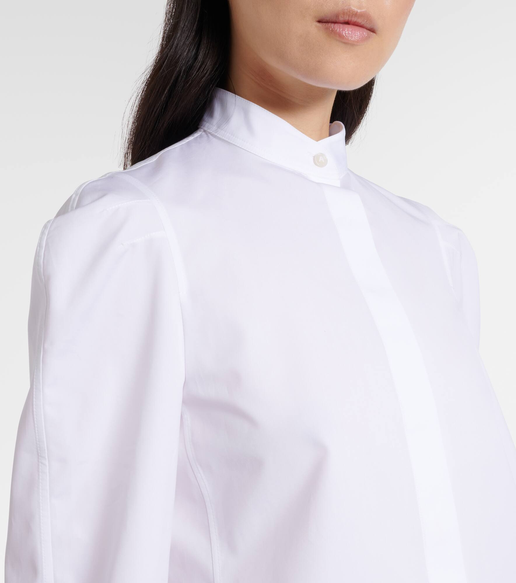 Cotton poplin shirt - 4