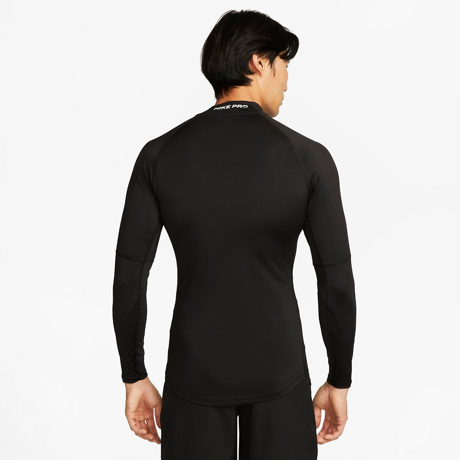 Nike Dri-FIT Fitness Mock-Neck Long-Sleeve Top 'Black' FB7908-010 - 2