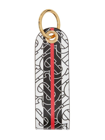 Burberry Monogram stripe key ring outlook