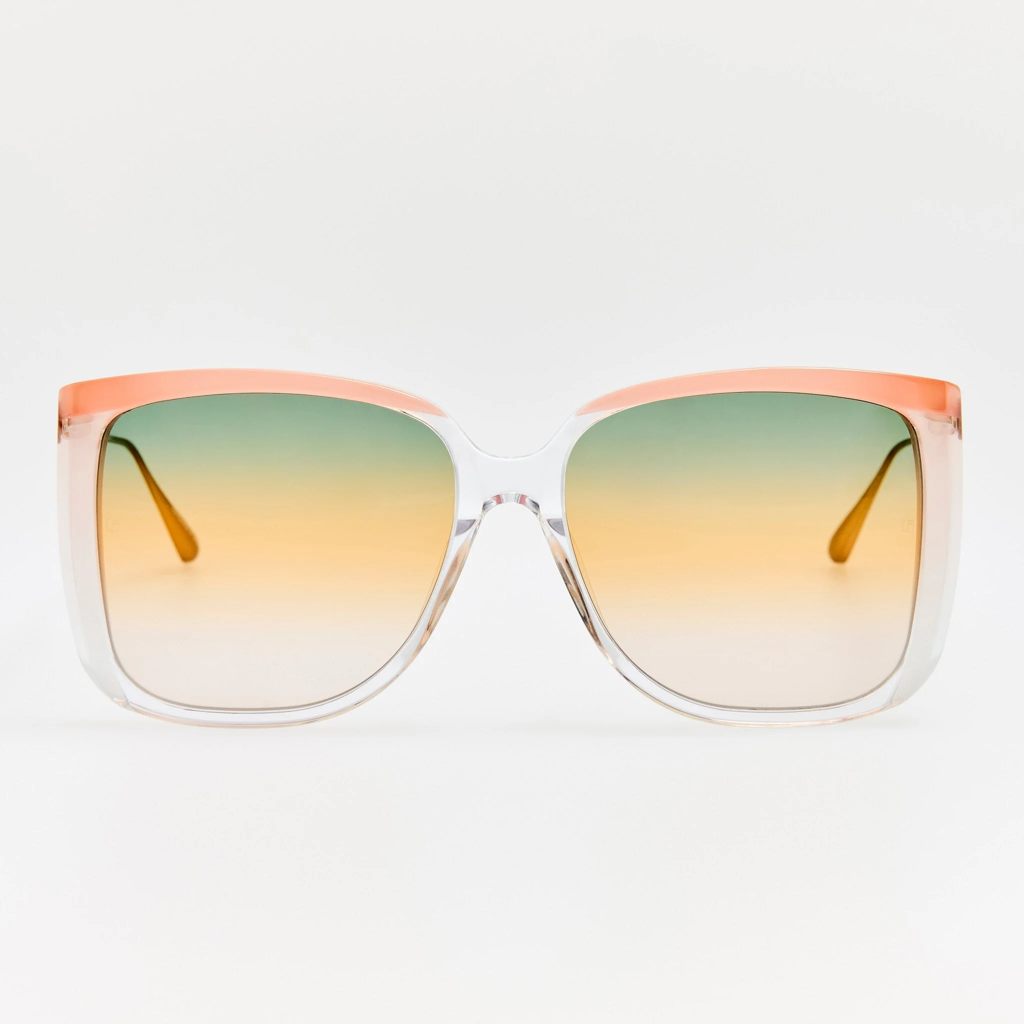 Helena Sunglasses in Clear and Tutti Frutti - 1