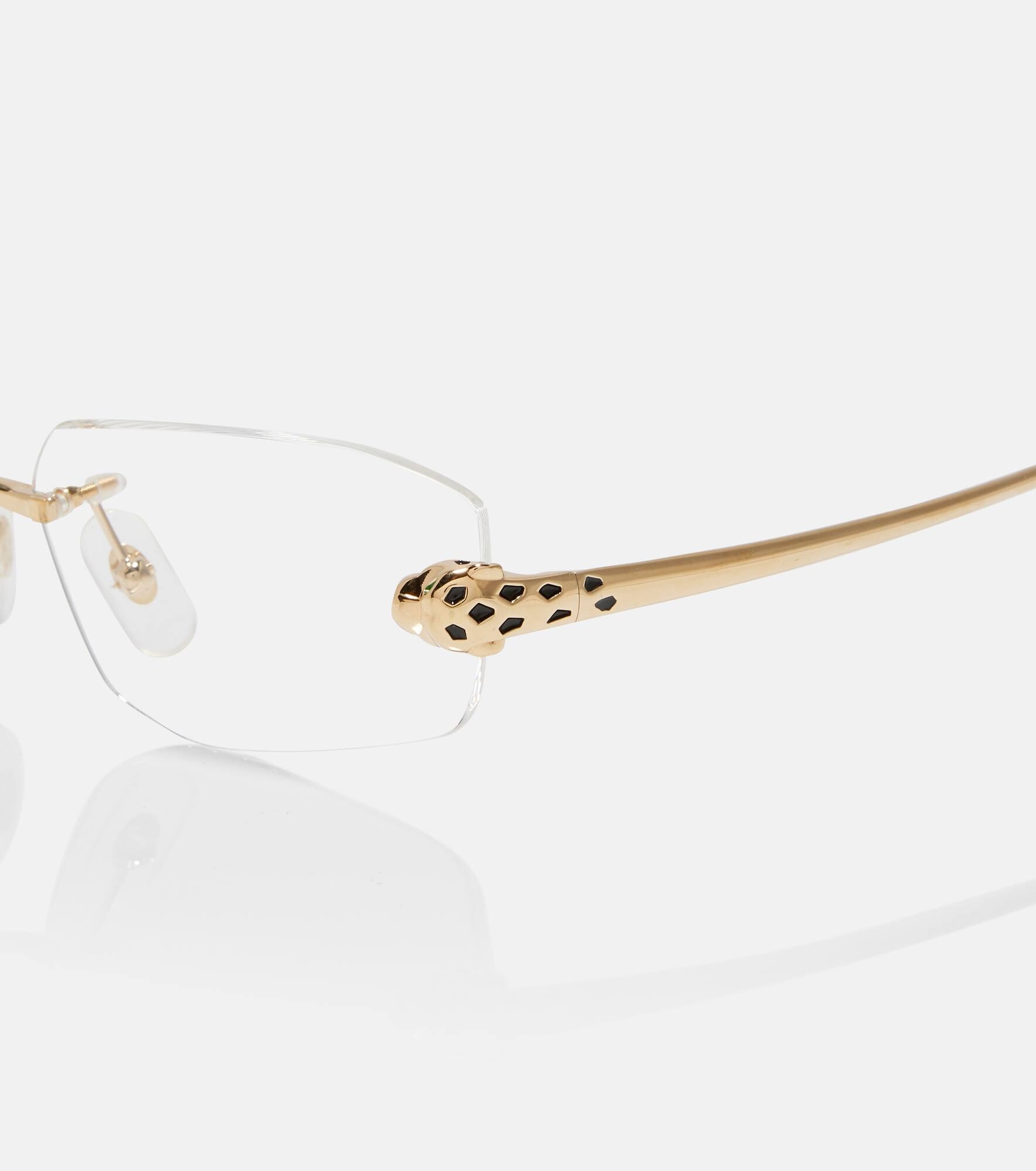 Panthère De Cartier rectangular glasses - 2