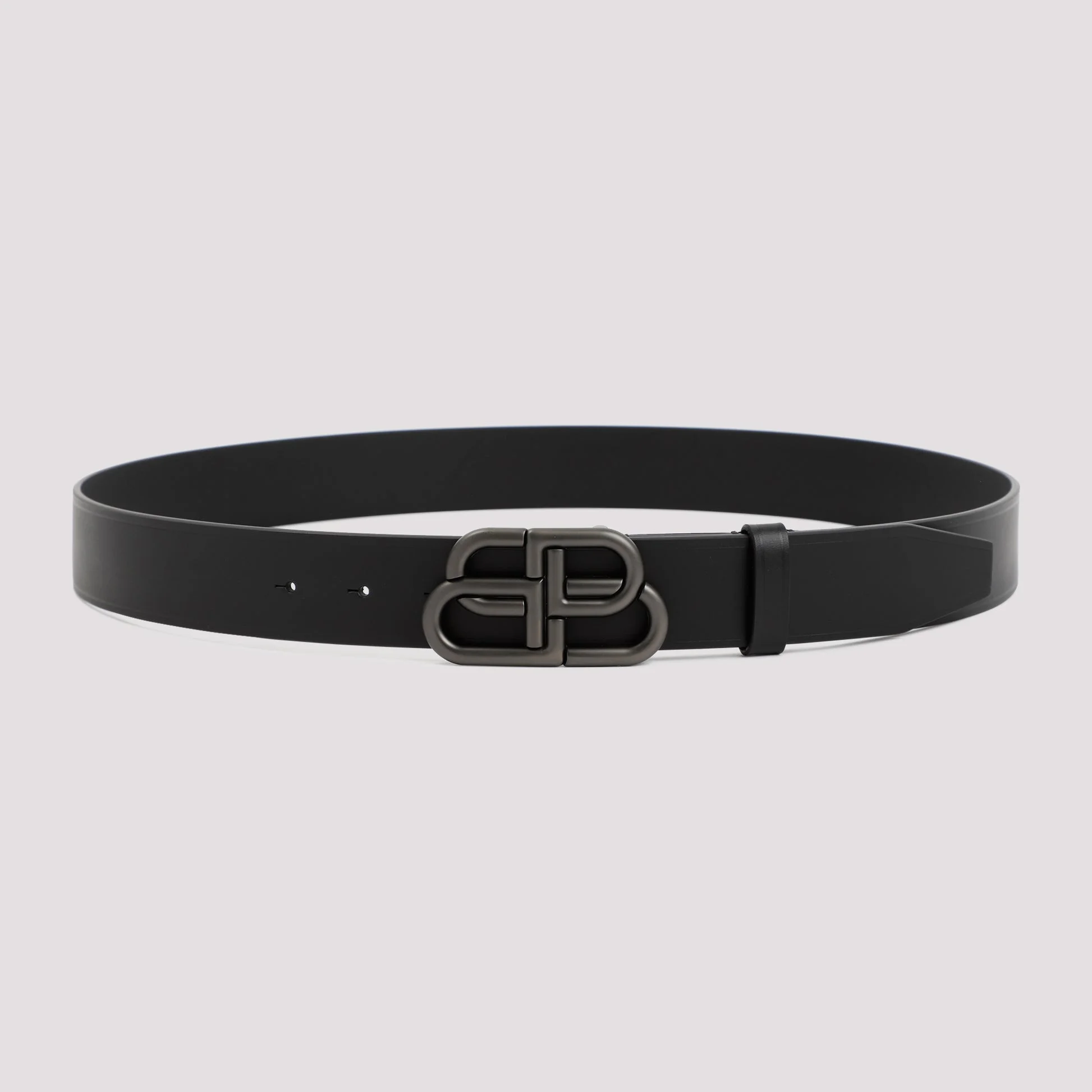 Balenciaga BB Leather Belt - 1