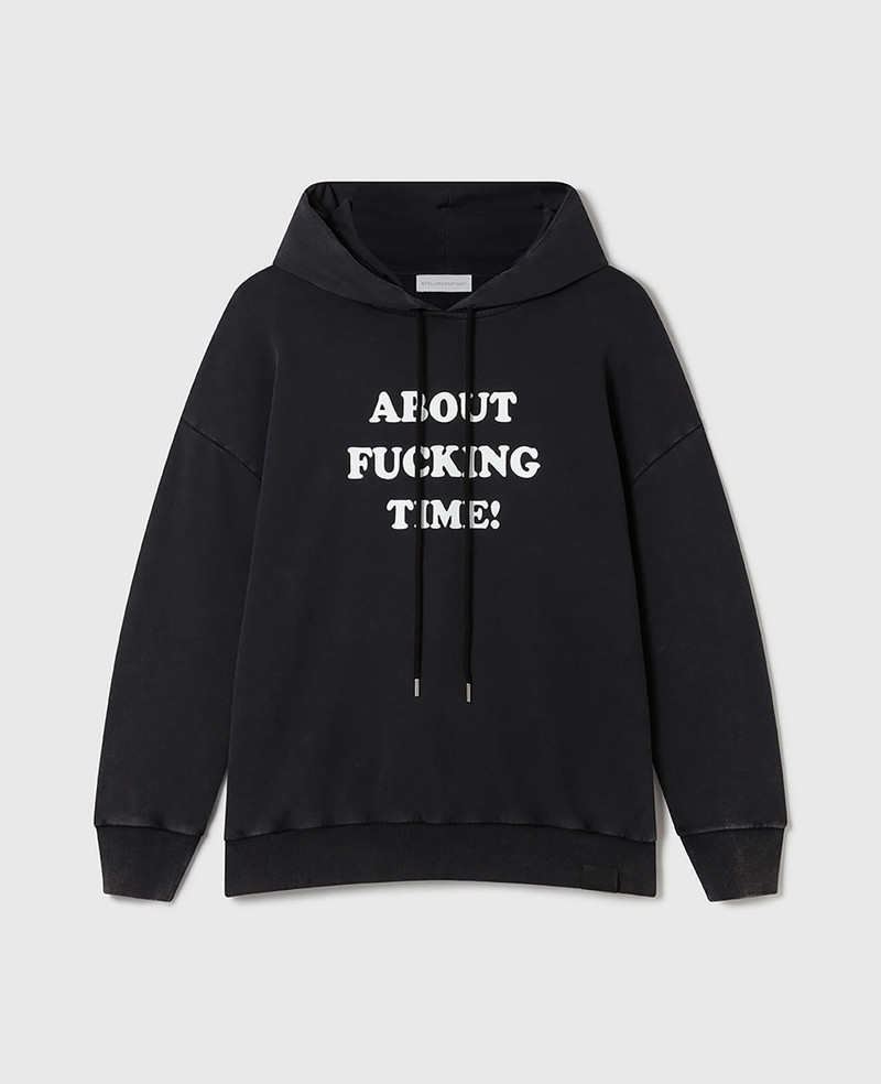 About Fucking Time! Hoodie 1