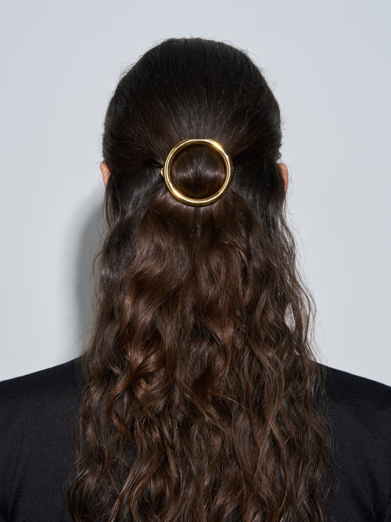 Aeyde Honor 18kt Gold-Plated Hair Clip outlook