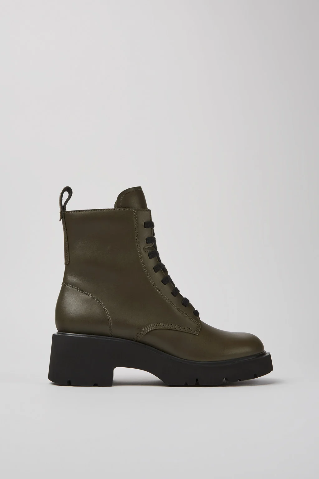 Milah Green lace-up boots for women - 1